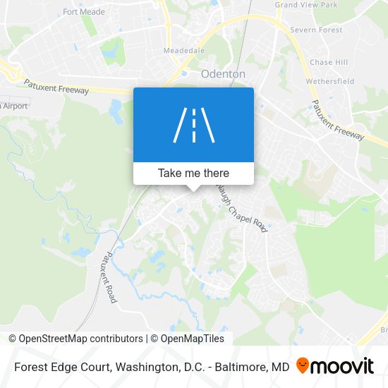 Mapa de Forest Edge Court