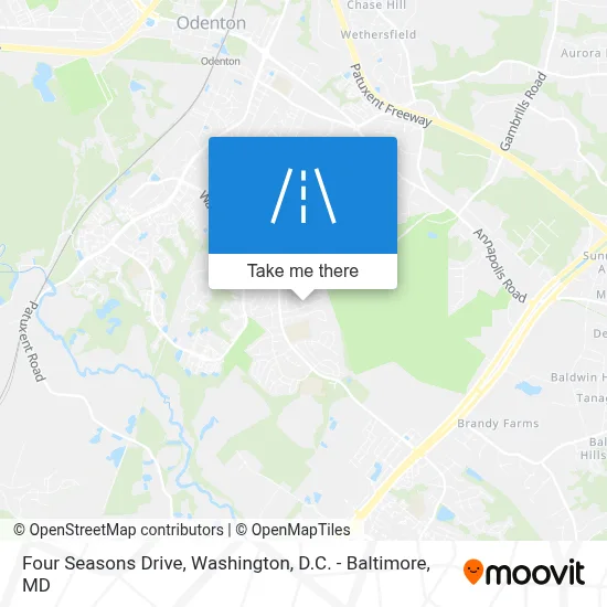 Four Seasons Drive map