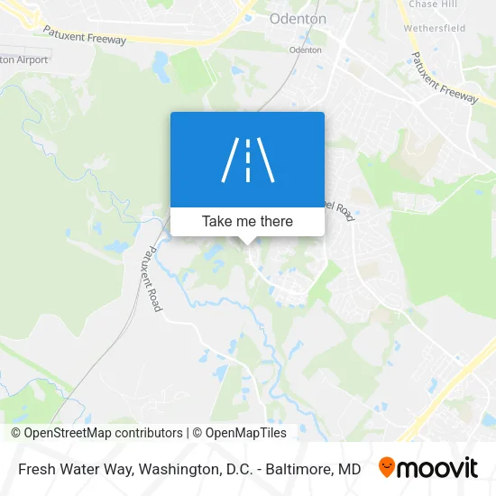Fresh Water Way map