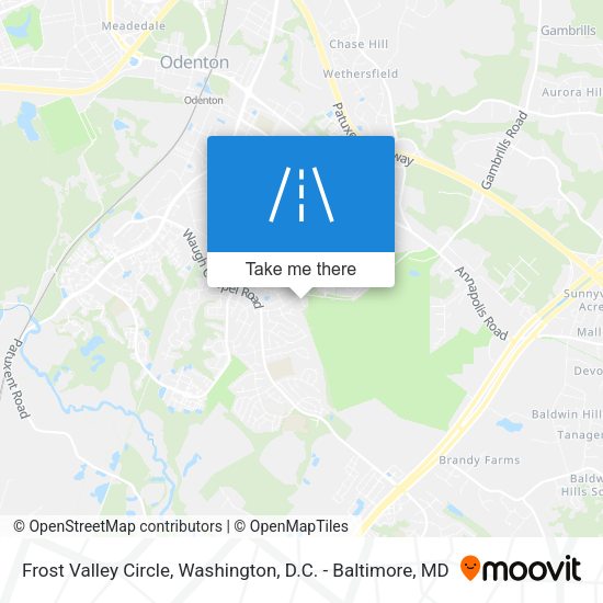 Mapa de Frost Valley Circle
