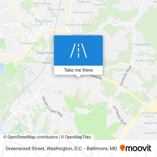 Mapa de Greenwood Street