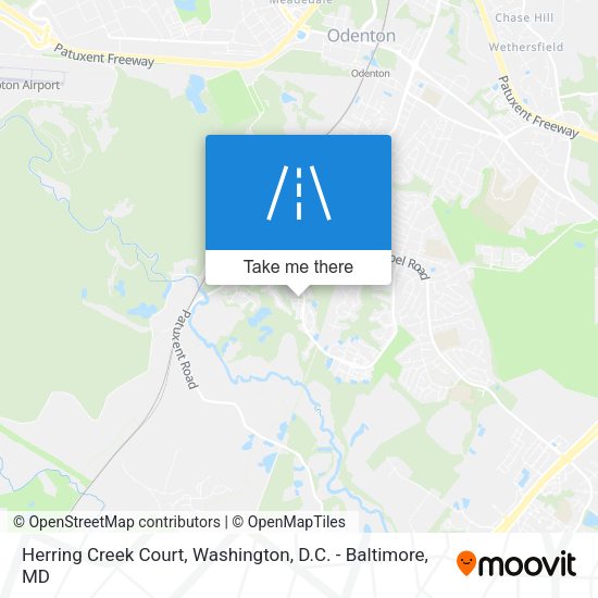 Herring Creek Court map