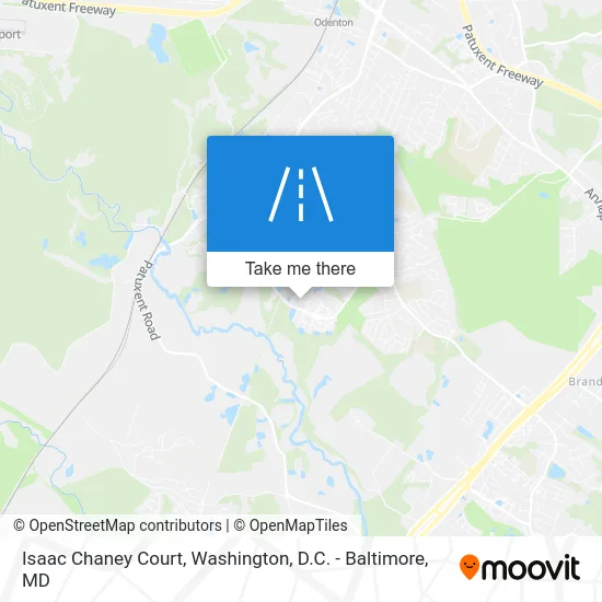 Isaac Chaney Court map