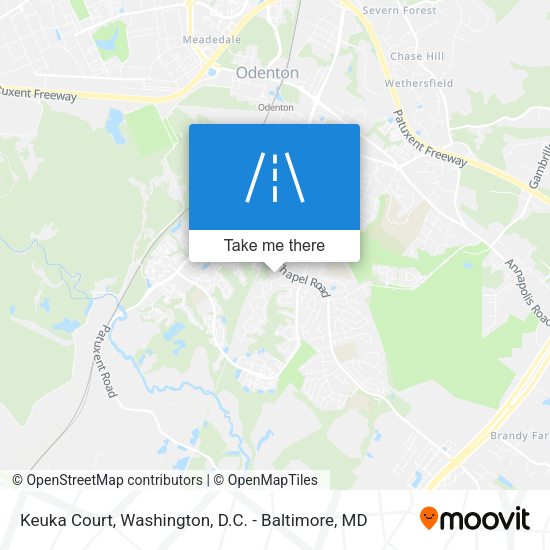 Keuka Court map