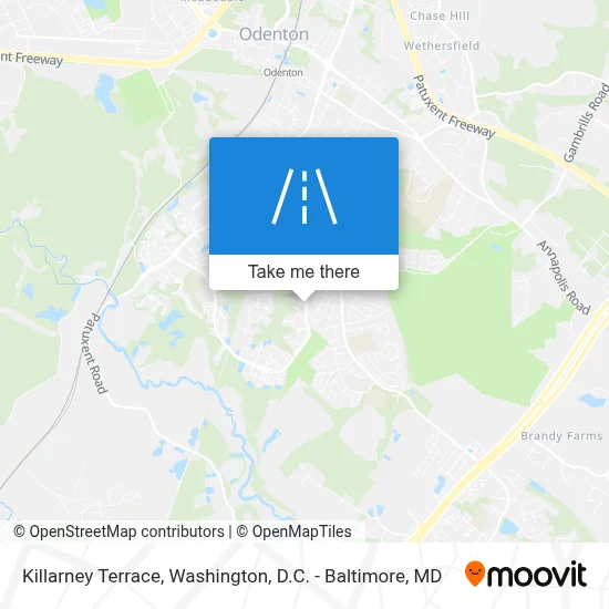 Killarney Terrace map