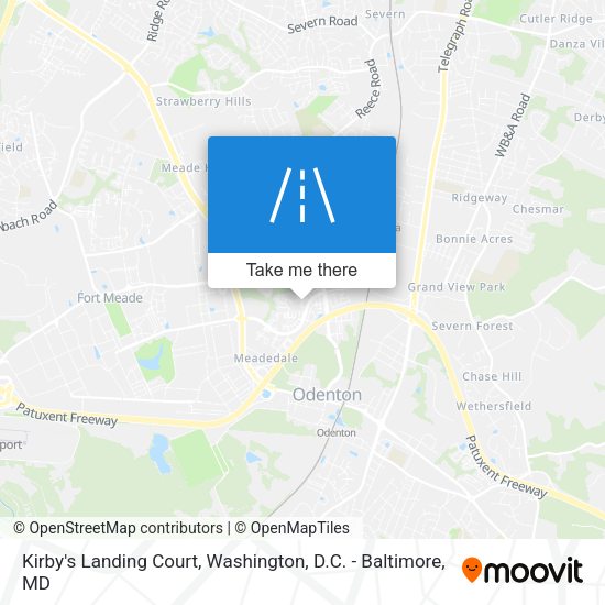 Kirby's Landing Court map