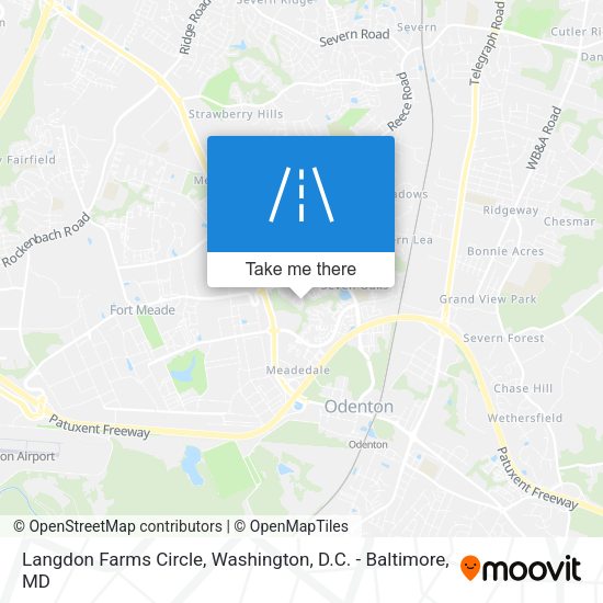 Langdon Farms Circle map