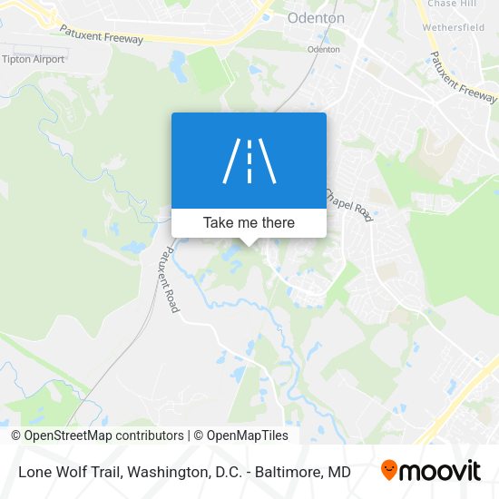 Lone Wolf Trail map
