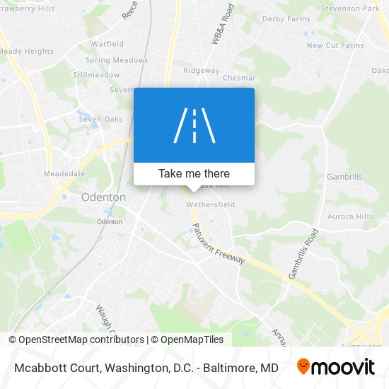 Mapa de Mcabbott Court