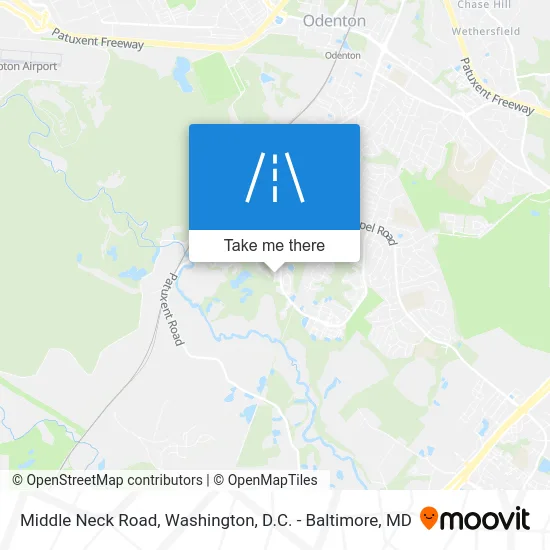 Middle Neck Road map