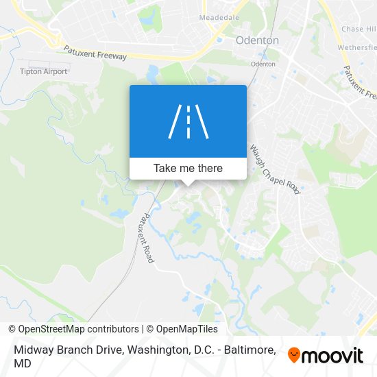 Mapa de Midway Branch Drive