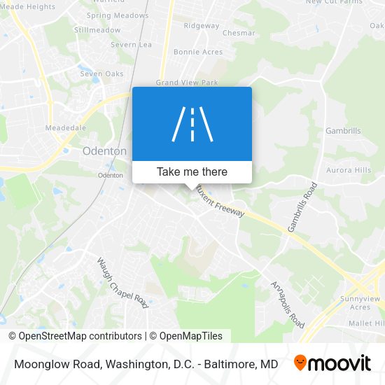 Moonglow Road map