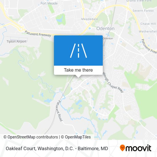 Oakleaf Court map