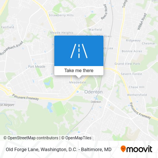Mapa de Old Forge Lane