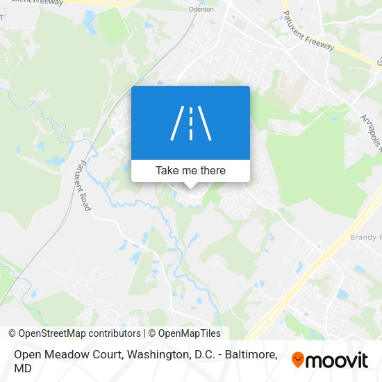 Mapa de Open Meadow Court
