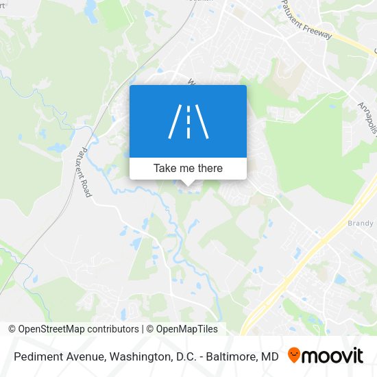 Mapa de Pediment Avenue