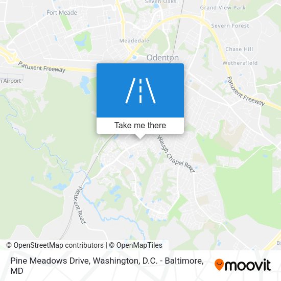 Mapa de Pine Meadows Drive