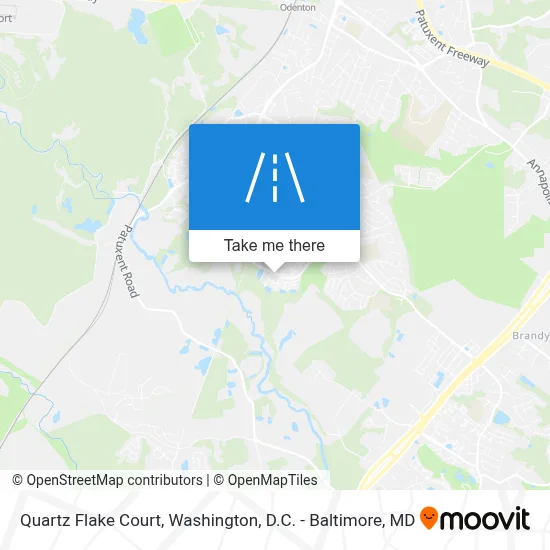 Quartz Flake Court map