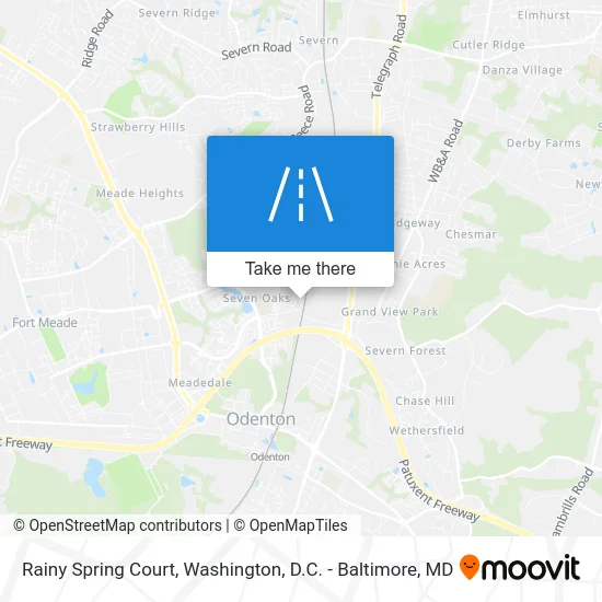 Rainy Spring Court map