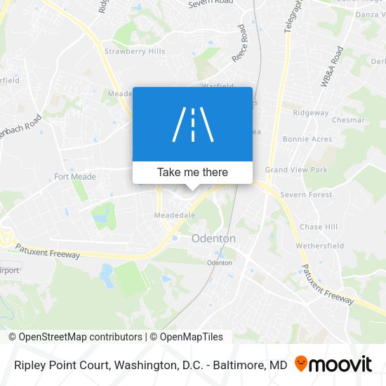 Ripley Point Court map