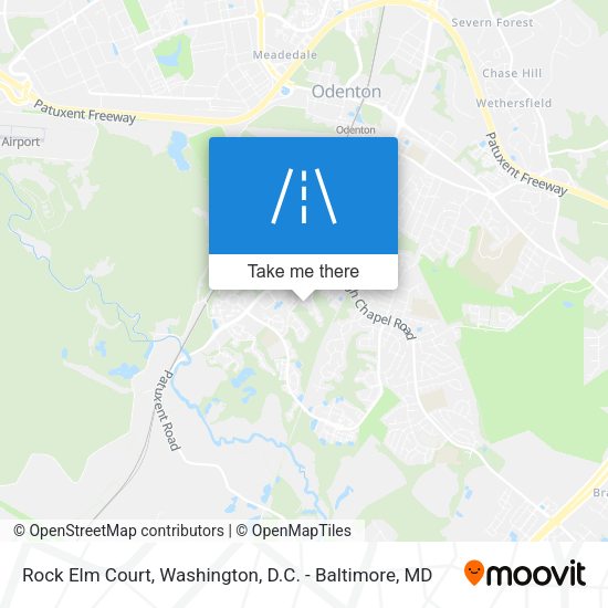 Rock Elm Court map