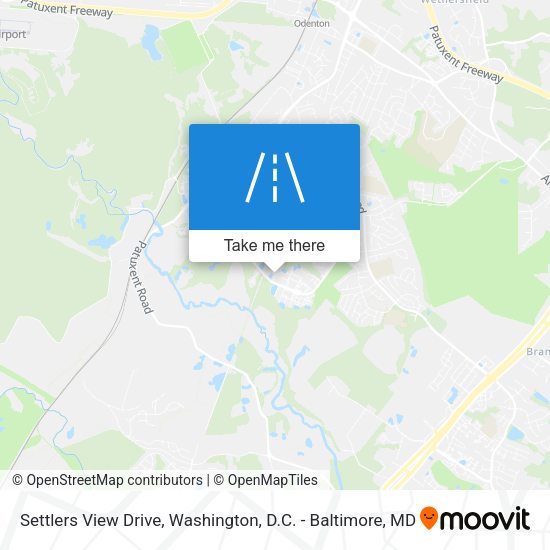 Mapa de Settlers View Drive