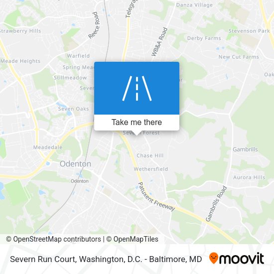 Mapa de Severn Run Court