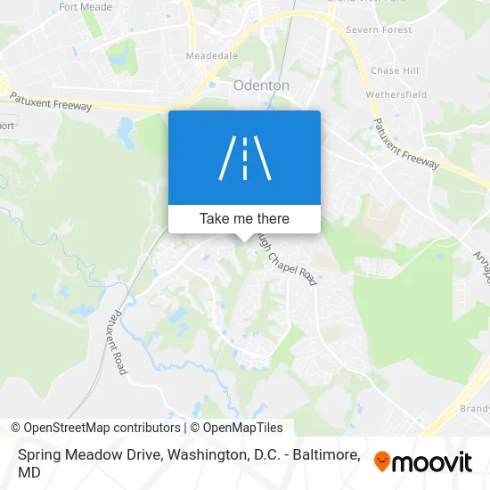 Spring Meadow Drive map