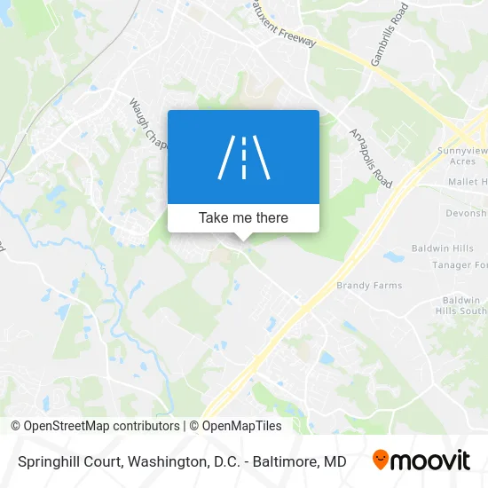 Springhill Court map