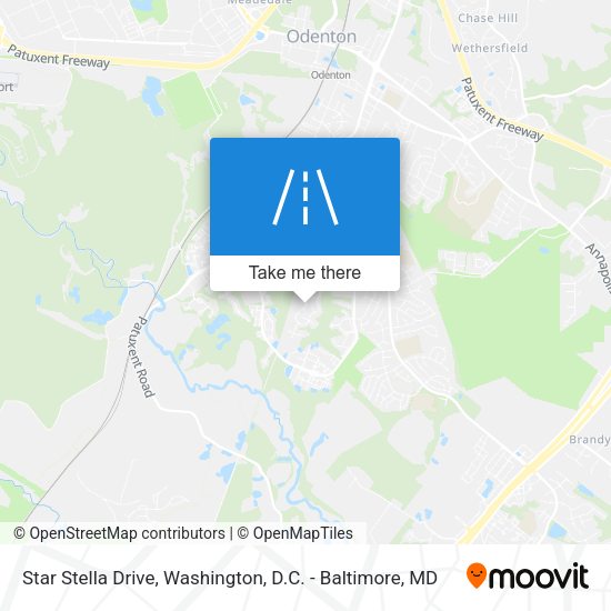 Star Stella Drive map