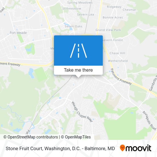 Stone Fruit Court map