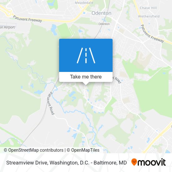 Mapa de Streamview Drive