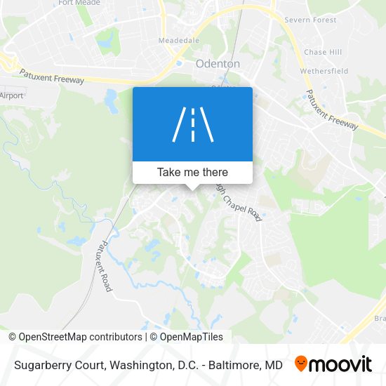 Mapa de Sugarberry Court