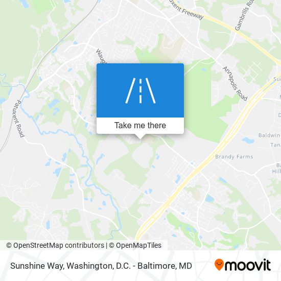 Sunshine Way map