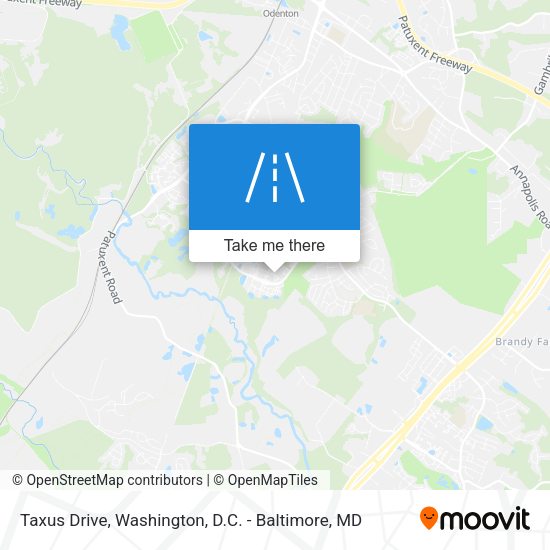 Taxus Drive map