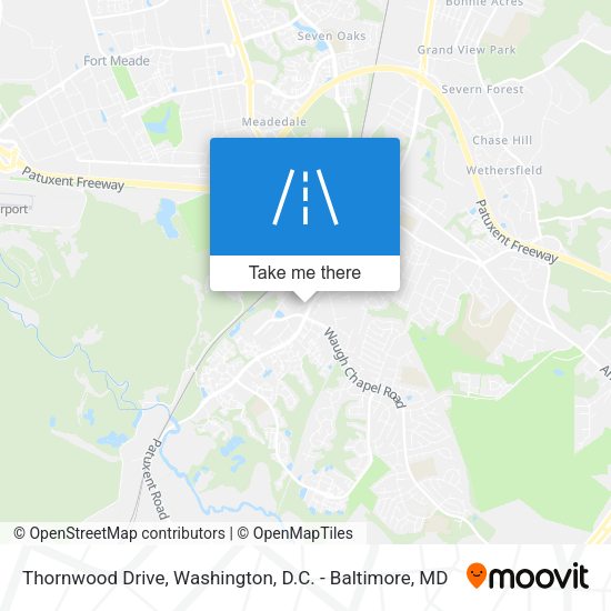 Mapa de Thornwood Drive