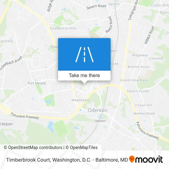 Timberbrook Court map
