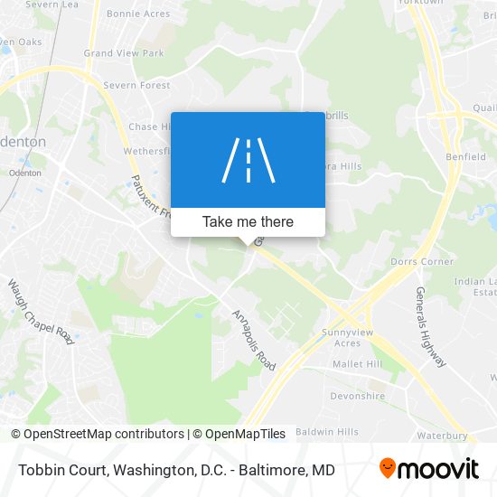 Mapa de Tobbin Court