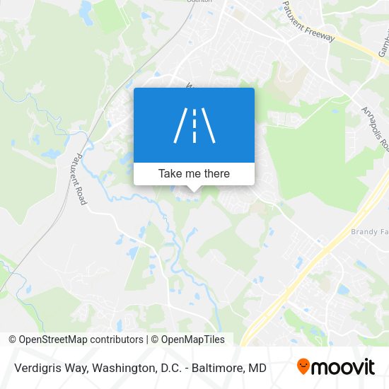 Verdigris Way map