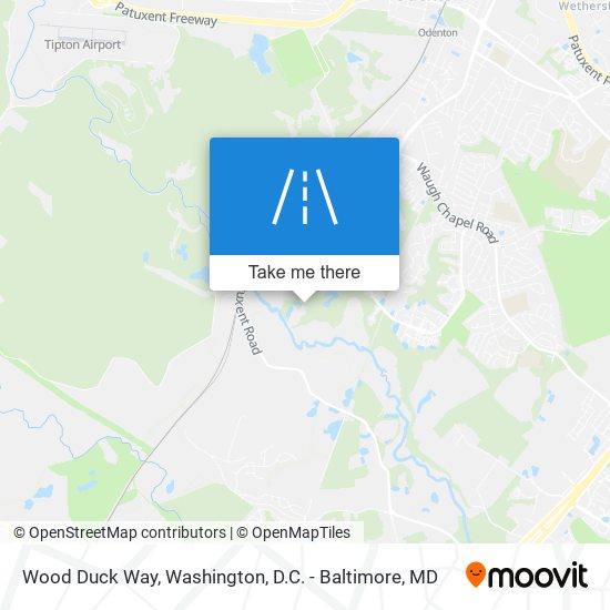 Wood Duck Way map