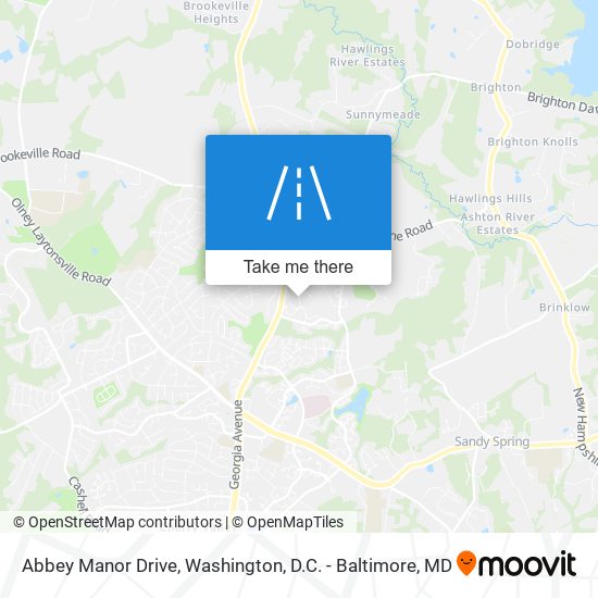 Abbey Manor Drive map