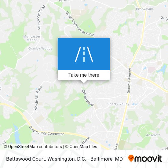 Bettswood Court map