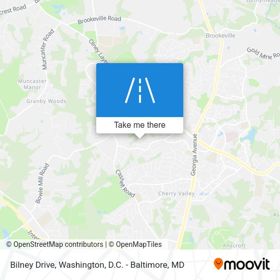 Mapa de Bilney Drive