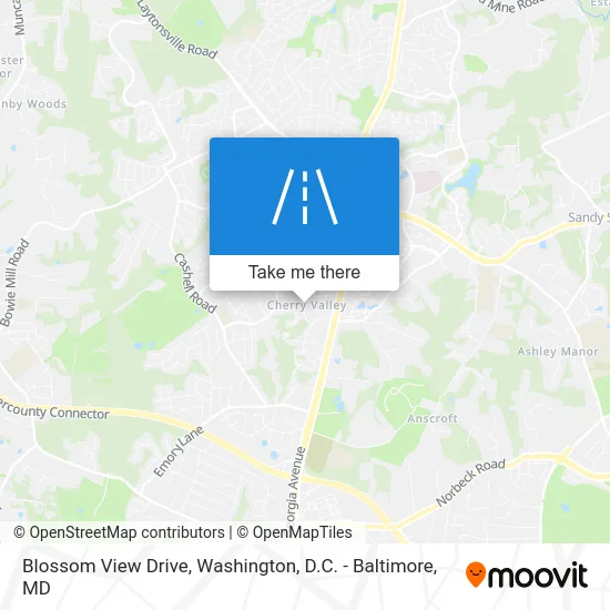 Blossom View Drive map