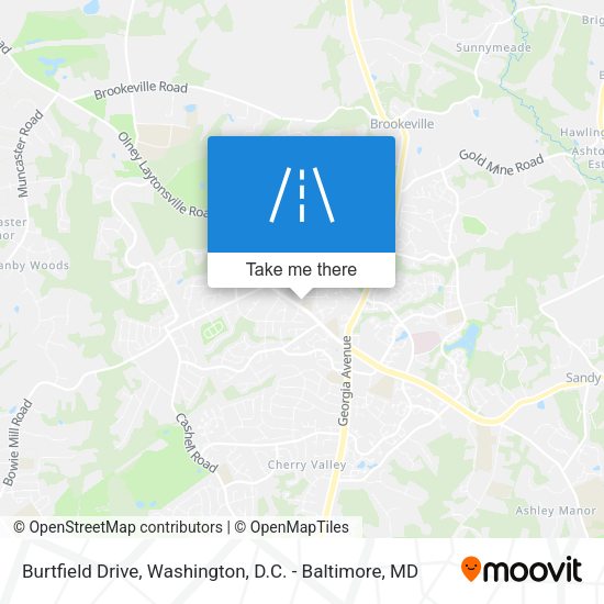 Mapa de Burtfield Drive