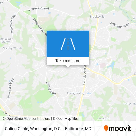 Calico Circle map