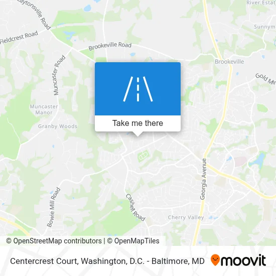 Centercrest Court map