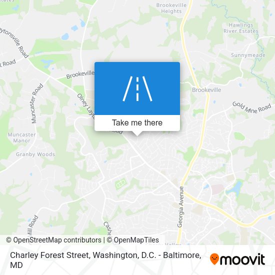 Charley Forest Street map