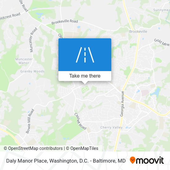 Mapa de Daly Manor Place