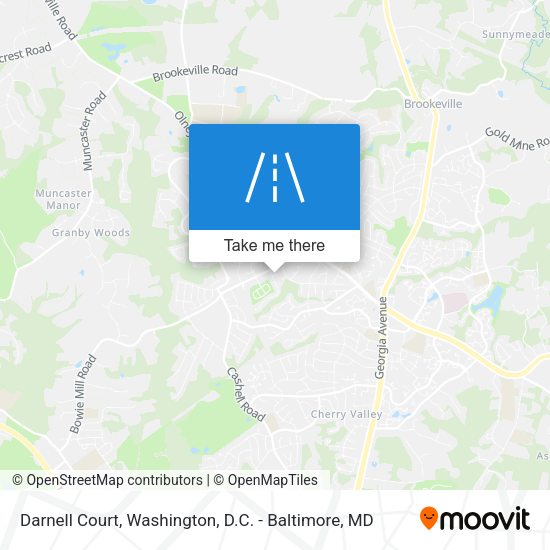 Darnell Court map